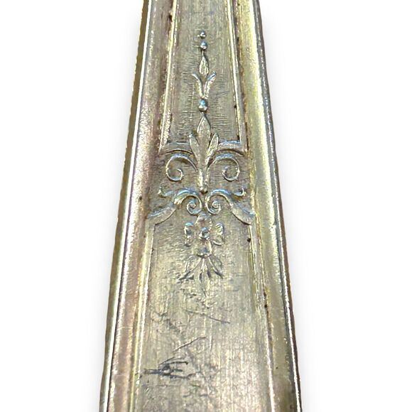 1847 Rogers Bros Ambassador Serving Spoons 8 1/4" Flatware Set of 3 - Picture 3 of 9